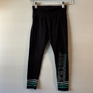 Justice Girls Size 8 Leggings